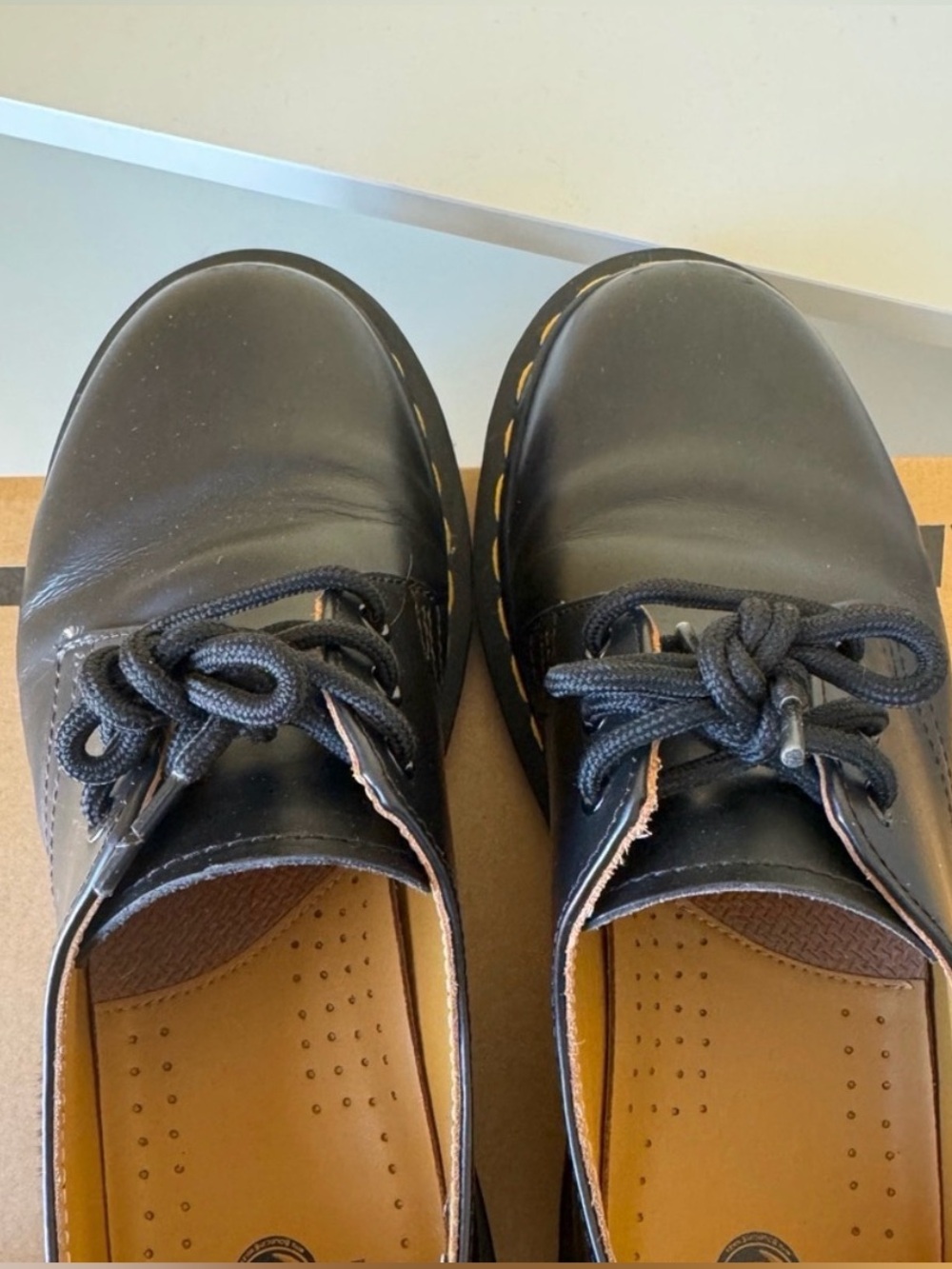 Dr Martens 1461 Smooth Leather Oxford Shoes - Picture 5 of 8